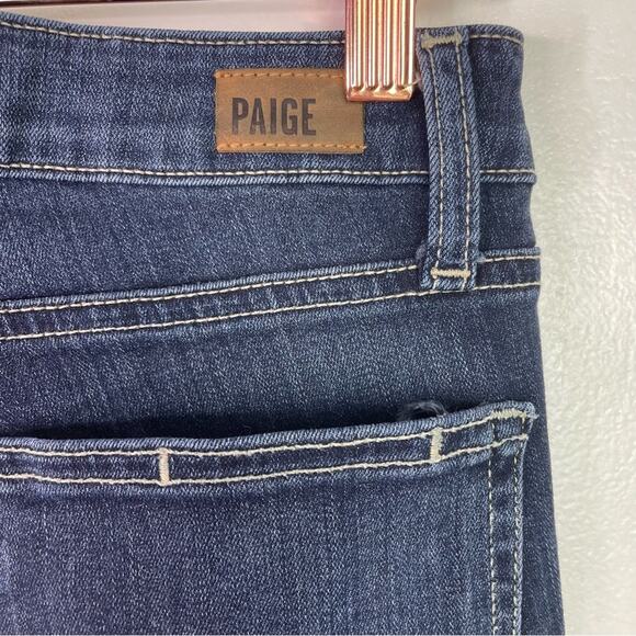 Paige Ankle Jeans Med Wash Denim 27 Hoxton - Picture 6 of 9